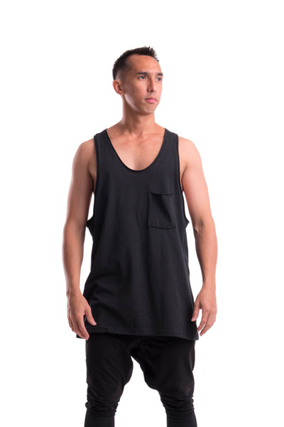 ESSENTIAL - TANK TOP – BLACK