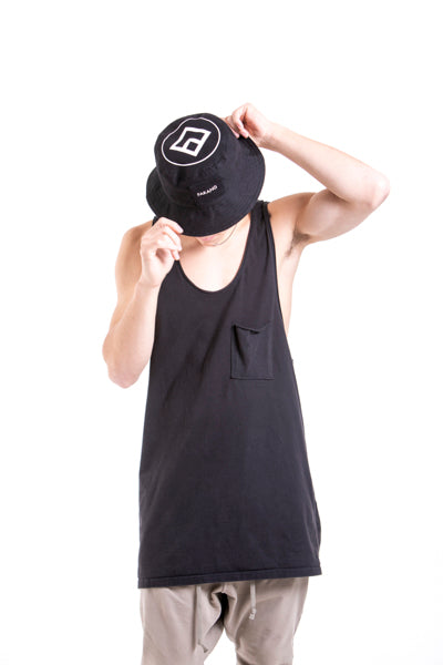 SHADY - BUCKET HAT - BLACK
