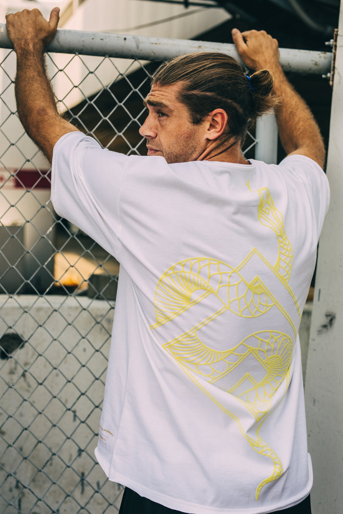 SERPENT - TEE - WHITE
