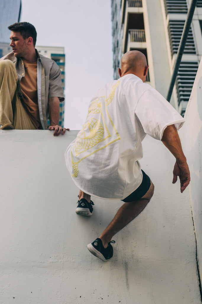 SERPENT - TEE - WHITE