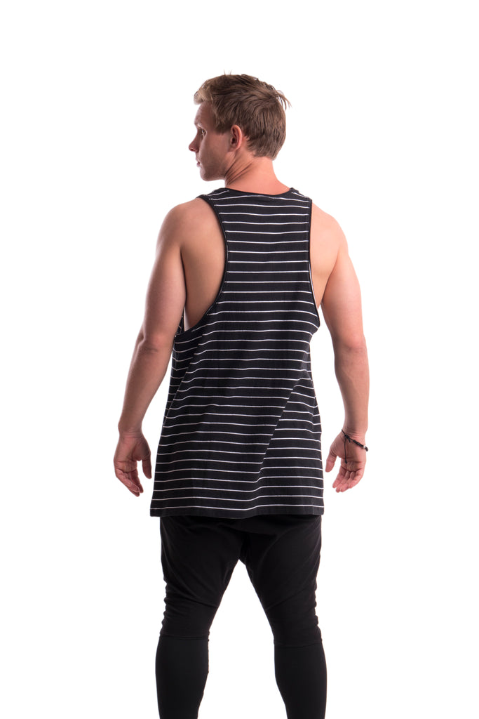 DIVISION - TANK TOP - BLACK / WHITE
