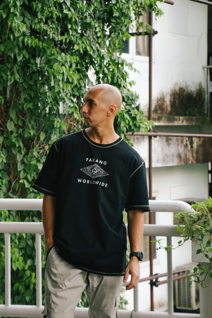 WORLDWIDE 2.0 - TEE - BLACK
