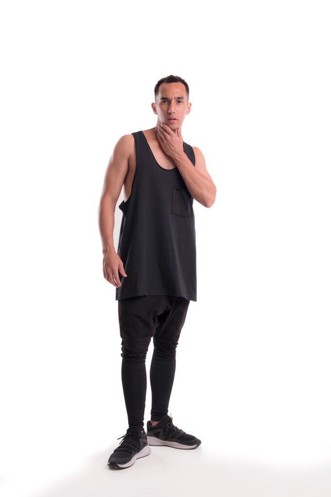 ESSENTIAL - TANK TOP – BLACK